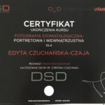 Edyta Czuchanska-Czaja certyfikat-3