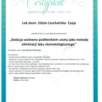 Edyta Czuchanska-Czaja certyfikat-54