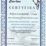 Edyta Czuchanska-Czaja certyfikat-21