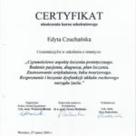 Edyta Czuchanska-Czaja certyfikat-33