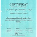 Edyta Czuchanska-Czaja certyfikat-42