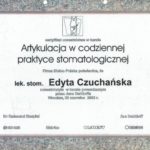 Edyta Czuchanska-Czaja certyfikat-44