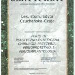 Edyta Czuchanska-Czaja certyfikat-8
