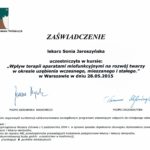 Sonia Jaroszynska certyfikat-16